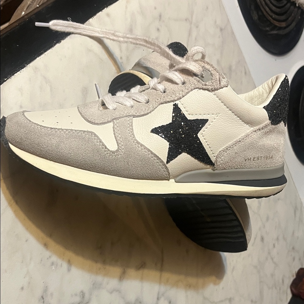 Vintage Havana Women's Athletic Shoes in Cream and Black